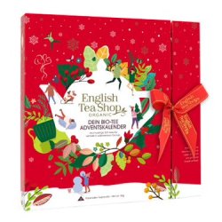 English Tea Shop Luksus Advents Julekalender med julete, Rd - kologisk bedst fr 30/5-25