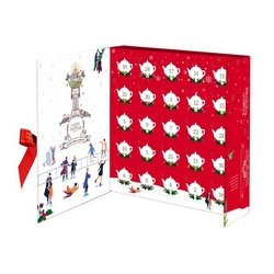 English Tea Shop Luksus Advents Julekalender med julete, Rd - kologisk bedst fr 30/5-25
