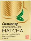 Clearspring Matcha Grn Tea Pulver - 30 g.