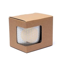 Test med krus og si - Flower of Life