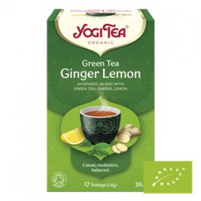 Yogi Green Tea Ginger Lemon - kologisk