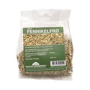 Natur-Drogeriet Hele Fennikel - 100 g.