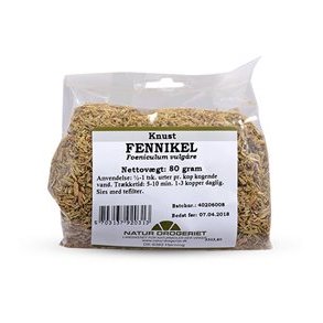Natur-Drogeriet Fennikel knust - 80 g.