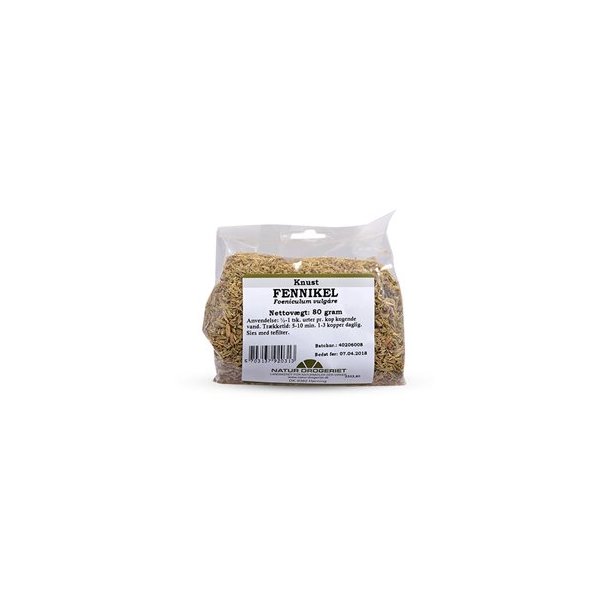 Natur-Drogeriet Fennikel knust - 80 g.