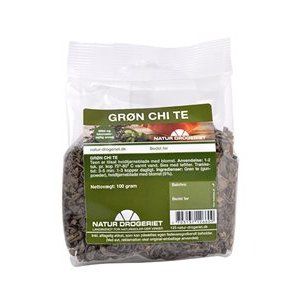 Natur-Drogeriet Grn Chi te m. Hvidtjrn - 100 g.
