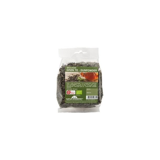 Natur-Drogeriet Grn Gunpowder te, kologisk - 100g