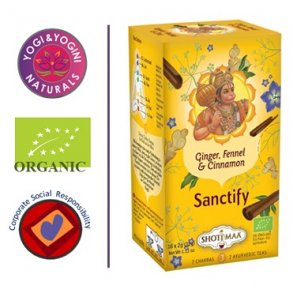 Shoti Maa Ingefr, fennikel og kanel - 3. chakra: Sanctify - kologisk - 16 breve