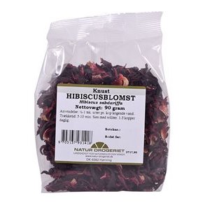 Natur-Drogeriet Hibiscusblomst knust - 90 g.