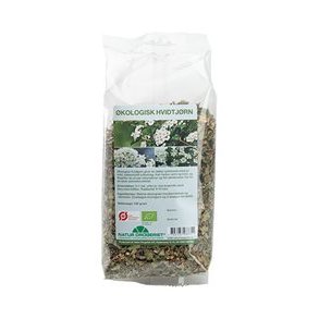 Natur-Drogeriet Hvidtjrn blade m. blomst, kologisk - 100 g.
