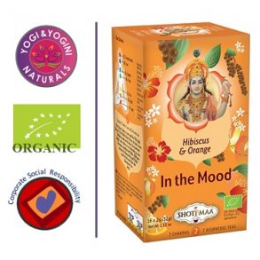 Shoti Maa hibiscus, appelsinskal og peber - 2. chakra: In the Mood - kologisk - 16 breve