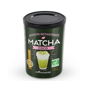 Matcha Instant Latt Coco - kologisk - 150 gr.