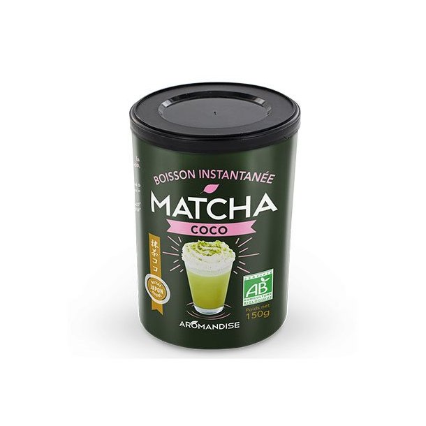 Matcha Instant Latt Coco - kologisk - 150 gr.