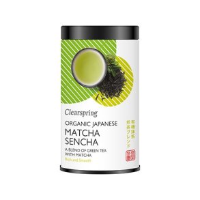 Clearspring Matcha Sencha grn te i lsvgt - kologisk - 85 g.