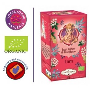 Shoti Maa ingefr og hyldeblomst - 1. chakra: Jeg er - kologisk - 16 breve