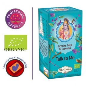 Shoti Maa grn te med lakrids, mynte og lavendel - 5. chakra: Talk to Me - 16 breve