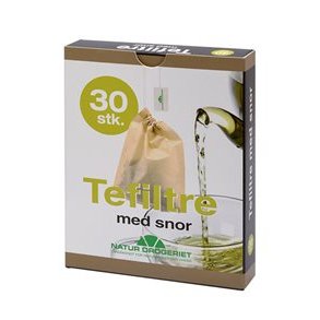 Natur-Drogeriet Tefiltre med snor - 30 stk.