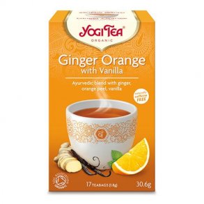Yogi Tea - Ginger Orange med vanilje - 17 br.
