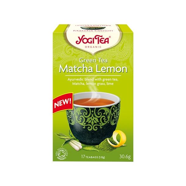 Yogi Green Tea Matcha Lemon - kologisk