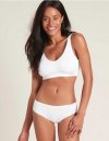 Boody Eco Wear BH m. indlg i kologisk bambus - Hvid