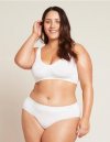 Boody Eco Wear Shaper Crop Bra  i kologisk bambus - Hvid