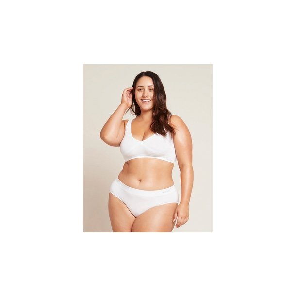 Boody Eco Wear Shaper Crop Bra  i kologisk bambus - Hvid
