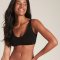 Boody Eco Wear Shaper Crop Bra i kologisk bambus - Sort 	