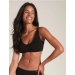 Boody Eco Wear Shaper Crop Bra i økologisk bambus - Sort 	