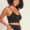 Boody Eco Wear BH smfri rib i kologisk bambus - sort 