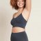 Boody Eco Wear BH smfri rib i kologisk bambus - Storm