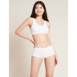 Boody Eco Wear Trusser Boyleg i økologisk bambus - Hvid