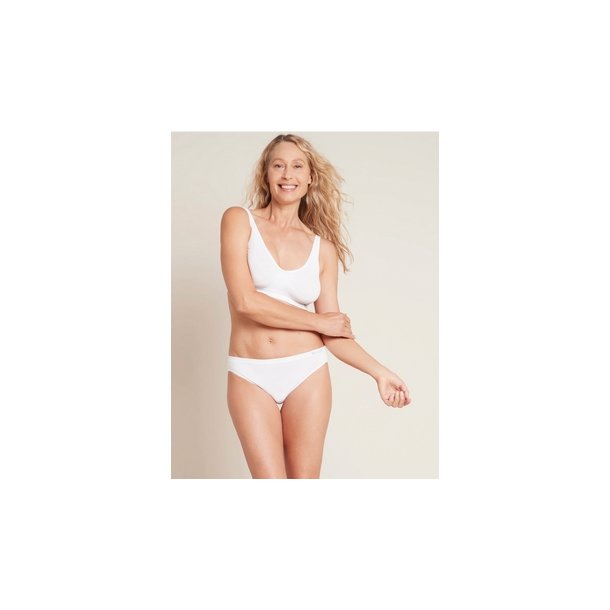 Boody Eco Wear Classic Bikini i kologisk bambus - Hvid
