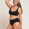 Boody Eco Wear Trusser Midi i kologisk bambus - Sort