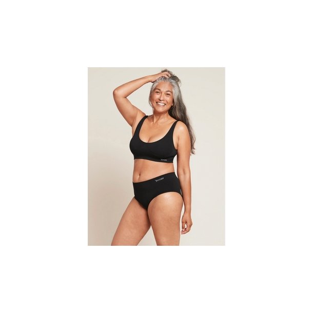 Boody Eco Wear Trusser Midi i kologisk bambus - Sort