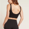 Boody Eco Wear BH ribbed seamless i �kologisk bambus - sort dobbelt