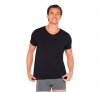 Boody Eco Wear T-shirt Herre V-hals i kologisk bambus - sort