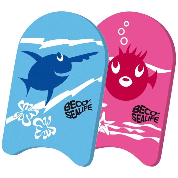 BECO Sealife Svmmeplade til brn - 34 x 21 x 3 cm