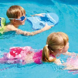 BECO Sealife Svmmeplade til brn - 34 x 21 x 3 cm