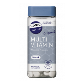 Livol Multi Vitamin 50+ - 150 tabletter