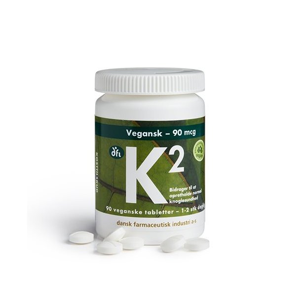 dfi K2-vitamin 90 mcg. - 90 tabletter