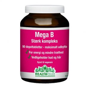 Health Care Mega B strk kompleks - Depottabletter - 90 stk.