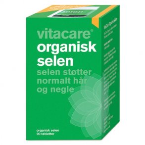 VitaCare Organisk Selen 100 mg - 90 tabletter