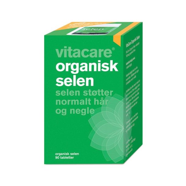 VitaCare Organisk Selen 100 mg - 90 tabletter