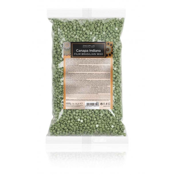 Xanitalia ZincoPlus Film Brasilian Wax Beans/Voksbnner - Canapa Indiana - 1 kg.