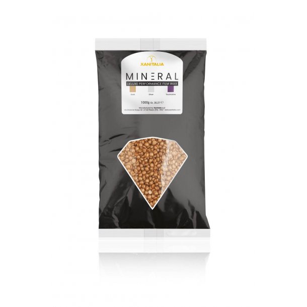 Xanitalia Mineral Deluxe Performance Voksbnner/Wax Beans - Gold - 1 kg.