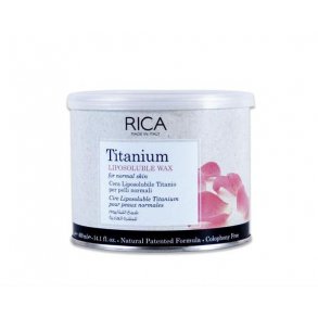 RICA Varmvoks Rose Titanium i dåse - 400 ml.