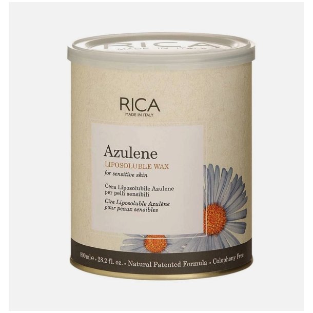 RICA Varmvoks Azulen i dse - 800 ml. MHT DATO 5/23