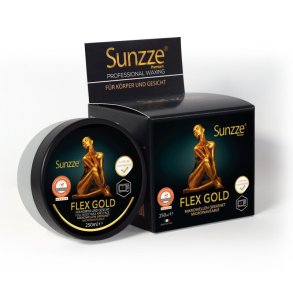 Sunzze Professionel Flex Gold Filmvoks - Egnet til mikroovn - 250 ml.