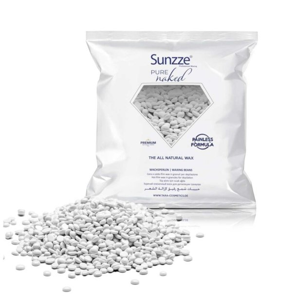 Sunzze Voksbnner Pure Naked Brazilian - kologisk og vegansk - 500 gr.