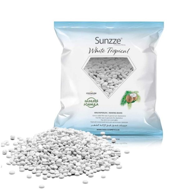 Sunzze Voksbnner White Tropical Brazilian Wax - 500 gr.