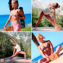 AIREX Yogablok ECO kork - 22,5 x 15 x 7,4 cm.